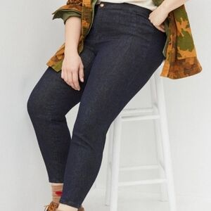 NEW  Anthropologie Pilcro  Shimmer High Rise Denim Size 16W Denim Jeans